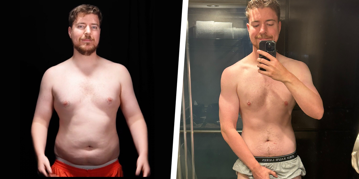 Lo YouTuber MrBeast mostra la sua drammatica trasformazione nella perdita di peso