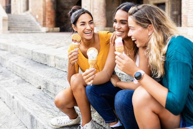 Gusti popolari: cinque gusti di gelato contengono meno di 80 calorie